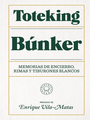 cover image of Búnker
